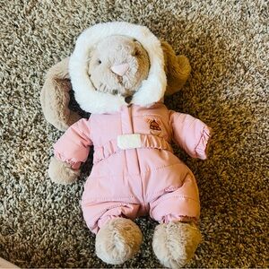 AUTHENTIC Jellycat Bashful Bunny 'Snow Suit' 2025